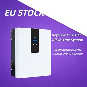 Sistema de Almacenamiento de Energía Todo en Uno Deye RW-F5.3-1H3, Bajo Voltaje, Buena Calidad, IP65 para Uso Doméstico, Stock en la UE 2026 - Product Image 1