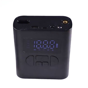 Compresseur d'<span class=keywords><strong>air</strong></span> sans fil portable, pompe à <span class=keywords><strong>air</strong></span> électrique pour vélo, scooter, avec lumière LED pour gonfler les pneus - Product Image 3