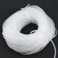 Tuyau de rechange pour aquarium, tube souple en PVC de 4 mm de diamètre intérieur, compatible avec les pompes à air, les diffuseurs d'oxygène et les accessoires.