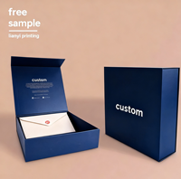 Emballage cadeau en carton à rabat personnalisé-Boîtes en papier à fermeture magnétique pour vêtement avec couvercle magnétique noir pour vêtement