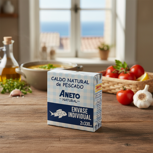 Venta caliente hecho en España 12X330ml ingredientes puros saludables sopa fresca caldo de pescado para venta al por mayor - Product Image 3