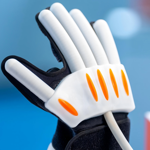 Nueva tecnología SRH500 Rehabilitación de funciones manuales profesionales Guantes de robot suaves de silicona Certificación CE para entrenamiento NMES <span class=keywords><strong>EMG</strong></span> - Product Image 2