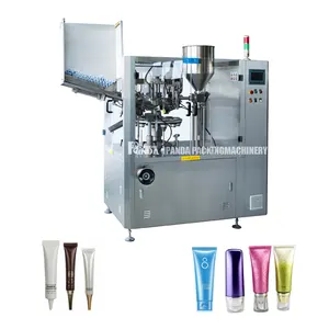 Fully Automatic Plastic Toothplaste Tube Filling And Sealing Machine Cosmetic Cream Tube Filling Sealing Machine