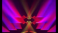 Barre lumineuse LED 12x60W DMX512 RGBW Thousand Hand avec halo LED pour DJ, discothèques, concerts et événements