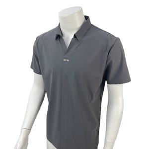 เสื้อโปโลแขนสั้นผ้าสแปนเด็กซ์ผ้าไนลอนต้านเชื้อแบคทีเรียแห้งเร็วระบายอากาศ - Product Image 4