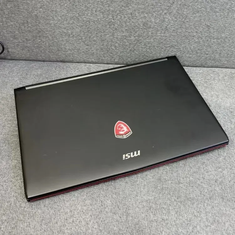 Laptop MSI GP62 terbaru 15.6 inci, laptop gaming layar IPS i7-6700H 8G 512G GTX1060 (6GB) notebook gaming netbook PC