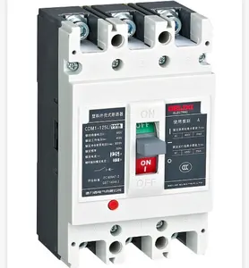 DELIXI Thermal Magnet mccb CDM163A AC690V-AC800V 1p 2p 3p 4p circuit breaker overload protector