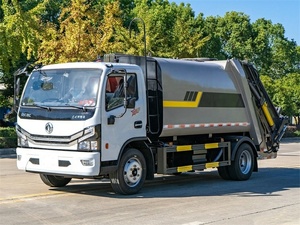 Camion compacteur de déchets Dongfeng 4X2 10m³ neuf à haute efficacité pour l'assainissement urbain et les communautés résidentielles - Product Image 2