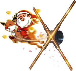 Ventilateur holographique 3D MISSYOU 45 cm et projecteur avec bibliothèque vidéo de 700 vidéos, 510 LED, compatible avec l'application et le Wi-Fi, affichage publicitaire, garantie d'un an - Product Image 1