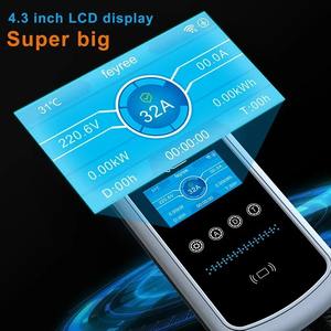 Chargeur mural pour véhicule électrique Feyree NACS 12 kW monophasé 50 A, station de recharge AC pour Tesla. - Product Image 3