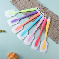 Spatule en silicone de 8 pouces, grattoir de cuisson, ustensiles de cuisine antiadhésifs, spatule de cuisson