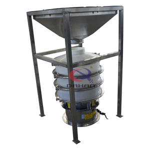 Agitador de tamiz vibratorio de plástico móvil portátil para materiales refractarios de mineral componente de Motor de núcleo de alúmina de cal de caolín - Product Image 6