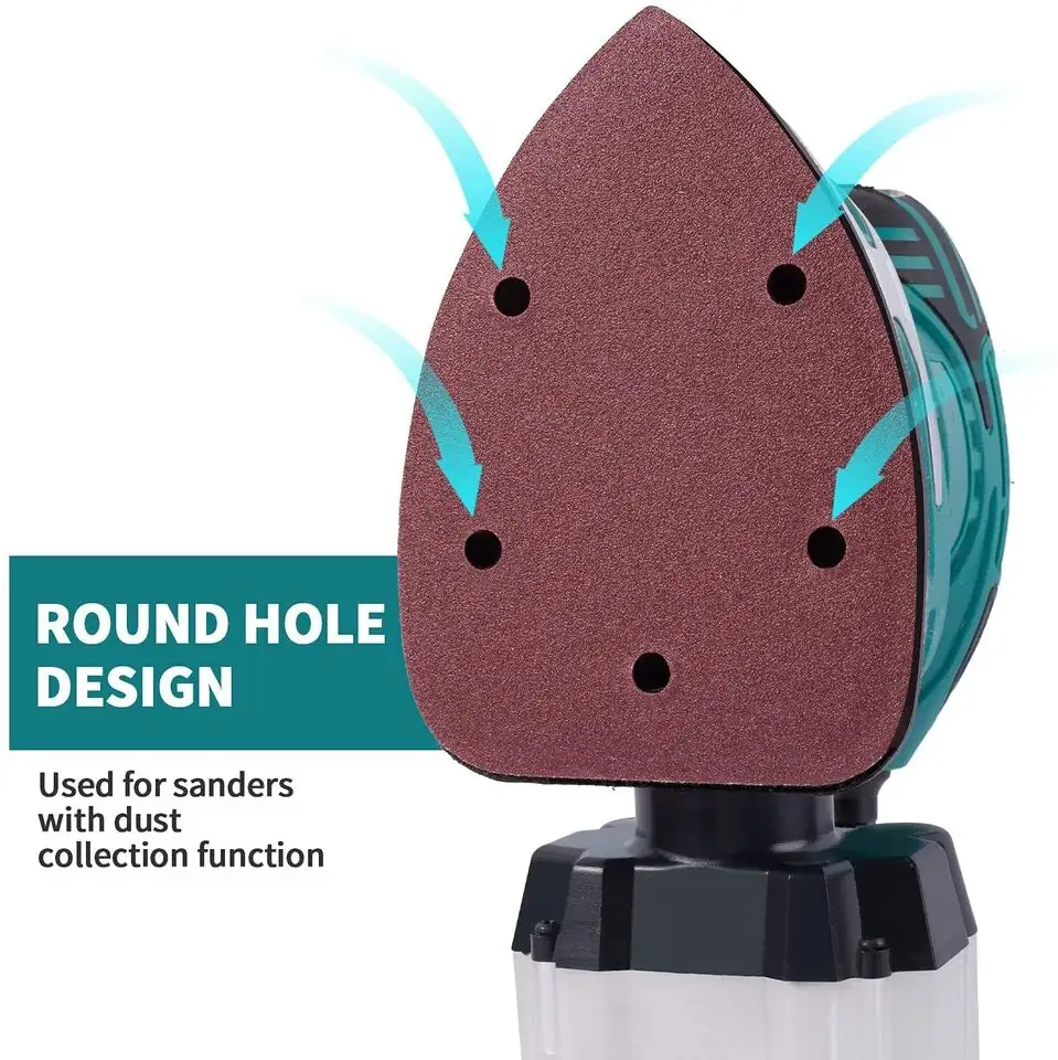 84-Piece Mouse Detail Sander Sandpaper Sanding Pads 40-320 Grit Abrasive Tools for Smooth Finish