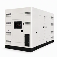 Groupe électrogène diesel industriel CRYOMAX, armoire de commande, refroidissement par eau, démarrage électrique 12V/24V DC, modèle DS pour usage commercial