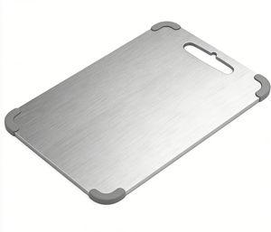 <span class=keywords><strong>Tabla</strong></span> <span class=keywords><strong>de</strong></span> <span class=keywords><strong>Cortar</strong></span> <span class=keywords><strong>de</strong></span> Acero Inoxidable 2026, con Esquinas Antideslizantes Protectoras, Sin Deslizamientos Durante el Uso - Product Image 4