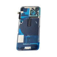 Pour iPhone 15, 15 Plus, 15 Pro : Vitre arrière avec cadre et connectivité sans fil, remplacement de la coque arrière