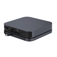 Colorii M1/M2 adaptor Hub SSD tipe C, untuk stasiun Dok Mini Mac 2.5 inci HDD stasiun dok untuk Apple M1 2020