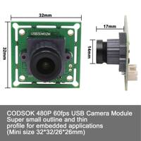0.3mp vga cmos mikro kamera modülü USB OV7725 cmos sensör geniş açı usb kurulu kamera ELP-USB30W02M-L21