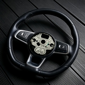 พวงมาลัยรถหนังปรับแต่งได้สำหรับ Volkswagen Golf 5 6 7 R GTI MK5 MK4 MK6 MK7 <span class=keywords><strong>Jetta</strong></span> Passat CC B6 B7รถ - Product Image 6
