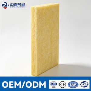 Low Thermal Glass Wool Fiber Board Insulation for Warehouse Office Wall Energy Saving Heat Insulation - Product Image 1