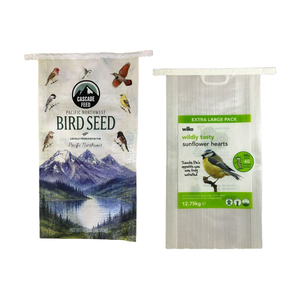 Bolsa de Válvula Tejida BOPP a Prueba de Humedad para Envasado de Alimentos para Aves y Ganado, para Alimento Animal de 25 kg y 50 kg, Saco de Fondo Plano de PP Laminado - Product Image 1