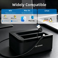 Adaptateurs USB 3.0 vers SATA Youliancheng avec boîtier plastique pour clonage hors ligne de disques durs et SSD