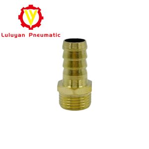 10mm <span class=keywords><strong>Messing</strong></span> Pneumatik-Rohrverbinder 1/8 1/4 3/8 1/2 NPT BSP <span class=keywords><strong>Gewinde</strong></span> Steckanschluss Kupferfittings für Luft Wasser Kraftstoff Öl - Product Image 2