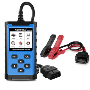 Autophix BAS300 <span class=keywords><strong>Plus</strong></span> 6/12/24V Probador de batería OBD2 Motor Check 2 en 1 Escáner automotriz Lector de código OBD 2 Herramientas de diagnóstico de coche - Product Image 2