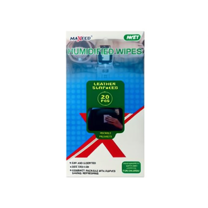 Toallitas Humedecidas Maxeed, 20 Unidades, para Superficies de Cuero, Suaves y Aromáticas, Frescura en un Paquete Portátil - Product Image 2