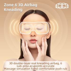 <span class=keywords><strong>Smart</strong></span> Beauty Augen massage gerät Wärme kompresse Vibrierender Luftdruck 4 Modi Elektrisches Augen massage gerät mit Musik - Product Image 4