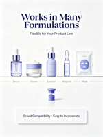 GHK-Cu, Peptide de cuivre bleu GHK Cu CAS 49557757, matière première cosmétique anti-âge pour les soins de la peau