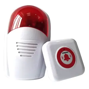 Jiantao New Arrival Wireless Emergent Alarm System Alarm Lights And Call Buttons With Red Lights