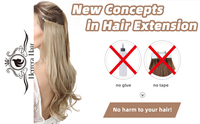 Extensions de Cheveux en Gros Ombré Brun Doré Ondulé Bouclé Vierge Plus Remy Brut Brésilien Humain Halo Extensions de Cheveux avec Clips