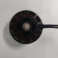 Moteur CC Honest 18V 534W, moteur sans balais à aimant permanent, moteur à rotor externe, pour utilisation dans les machines de sécurité incendie