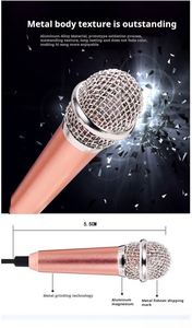 Microphone et écouteurs intégrés pour mini-téléphone portable, gadget USB promotionnel universel pour le karaoké - Product Image 4