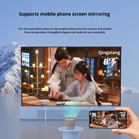 Nouveau projecteur LED H9 2026 720p 4K pour téléphone portable, idéal pour la maison, la chambre à coucher, le chevet, les petites dortoirs d'étudiants et les chambres d'enfants