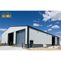 Fournisseur chinois de bâtiments d'entrepôts en structure métallique préfabriquée, kit de hangar métallique