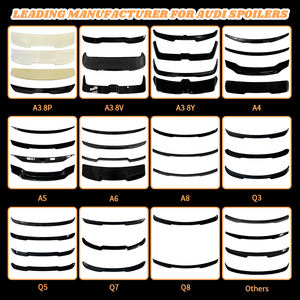 Aileron arrière en fibre de carbone pour <span class=keywords><strong>Audi</strong></span> A3 A4 A5 A6 TT Sedan - Product Image 3