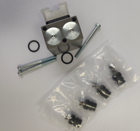 Bobine de valve électromagnétique proportionnelle 7625750, bobine en acier pour électrovanne, structure à cartouche unidirectionnelle 210 bars