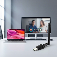 Nuevo Adaptador WiFi USB Inalámbrico de Doble Banda 2.4GHz/5.8GHz para PC y Laptop, 10/100Mbps USB 2.0, Certificado ROHS