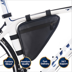 Sac de rangement pour batterie Oxford, pochette pour tube de vélo de montagne, mini sac de rangement pour cadre de vélo d'extérieur - Product Image 1