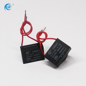 Ventes directes d'usine <span class=keywords><strong>CBB61</strong></span> Condensateur de démarrage 450V Condensateur de ventilateur 0.5uf 1UF 1.5uF 2UF 3UF 4UF 5UF <span class=keywords><strong>6UF</strong></span> 10UF - Product Image 5