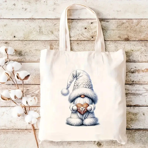 Sac fourre-tout en toile blanche écologique et recyclable, simple et tendance, avec fermeture éclair, personnalisable pour une utilisation en extérieur et à la plage - Product Image 1