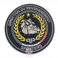 Support thermoscellé à la main écologique appliqué personnalisation mbossd découpé au laser patch de broderie de bordure