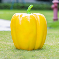 Statue de panier de fruits et légumes en résine, modèle artistique réaliste et attrayant, pour décoration de jardin extérieur, taille personnalisée, simulation de tomate
