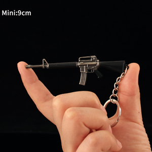 พวงกุญแจรูปปืน <span class=keywords><strong>M16A4</strong></span>ของเล่นพวงกุญแจโลหะซิงค์อัลลอยขนาด9ซม. พวงกุญแจของขวัญสุดประณีต - Product Image 5