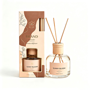 Boîtes en papier personnalisées écologiques de luxe pour flacon diffuseur de parfum 100 ml, emballage pour parfum d'intérieur - Product Image 3