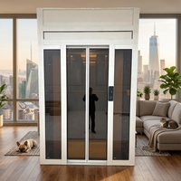 Ascenseur de villa à cabine entièrement vitrée, design moderne, pour résidence haut de gamme