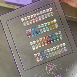 ROUNI 40 Colores Nuevo Kit de Esmalte de Uñas en <span class=keywords><strong>Gel</strong></span> Ojo de Gato Cerámico Moonlight al por Mayor, Fabricante de Sets de Esmalte de Uñas en <span class=keywords><strong>Gel</strong></span> Ojo de Gato - Product Image 2