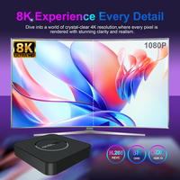 Boîtier TV Topleo Quad Core avec télécommande vocale, prise en charge du Wi-Fi 6 8K, Android TV Box Android 13, décodeur Android TV, Smart TV Box
